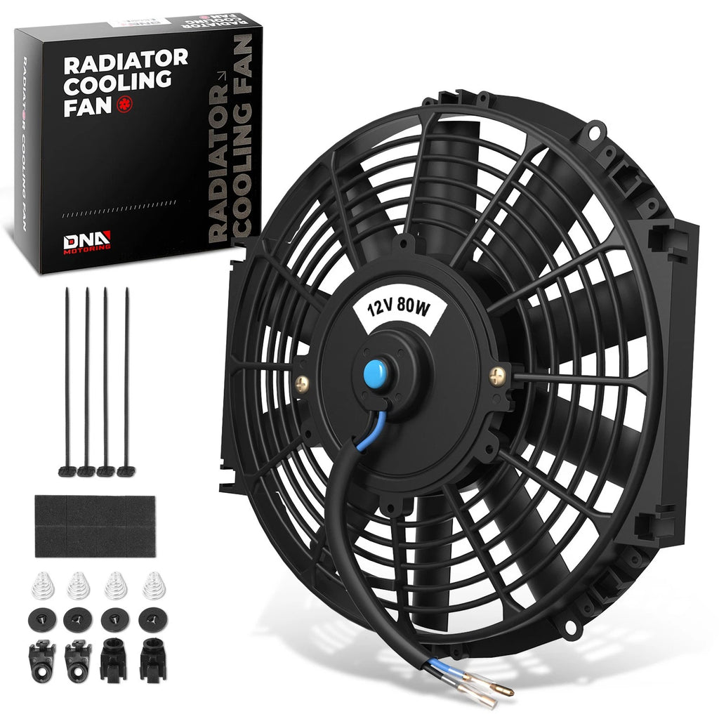 10" Electric Reversible Radiator Cool Fan for Universal Fit (2010–2023)
