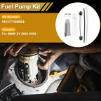 Fuel Pump Set for BMW X3 (2004–2005) Replaces 16117159604