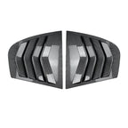 2x Window Louver Shutter Cover Carbon Look for E90 3 Series Sedan (2005–2013)
