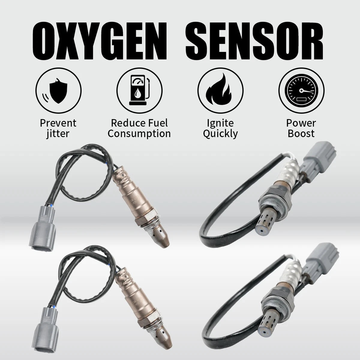 4X O2 Oxygen Sensor for Toyota RAV4 (2013–2018) 2.5L