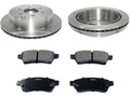 Rear Brake Pad and Rotor Kit for Suzuki Equator (2009–2012) JX619JJ