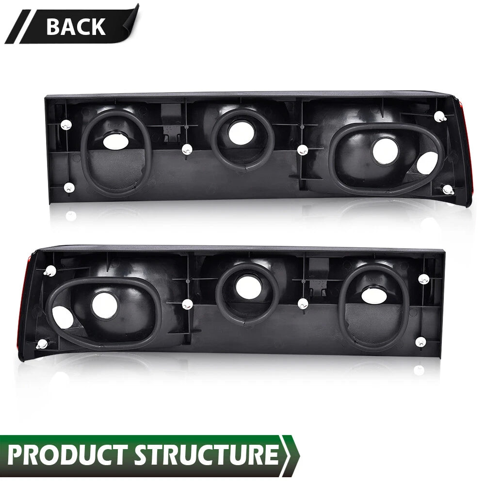 Set of 2 Tail Lights for Ford Mustang LX (1987–1993)