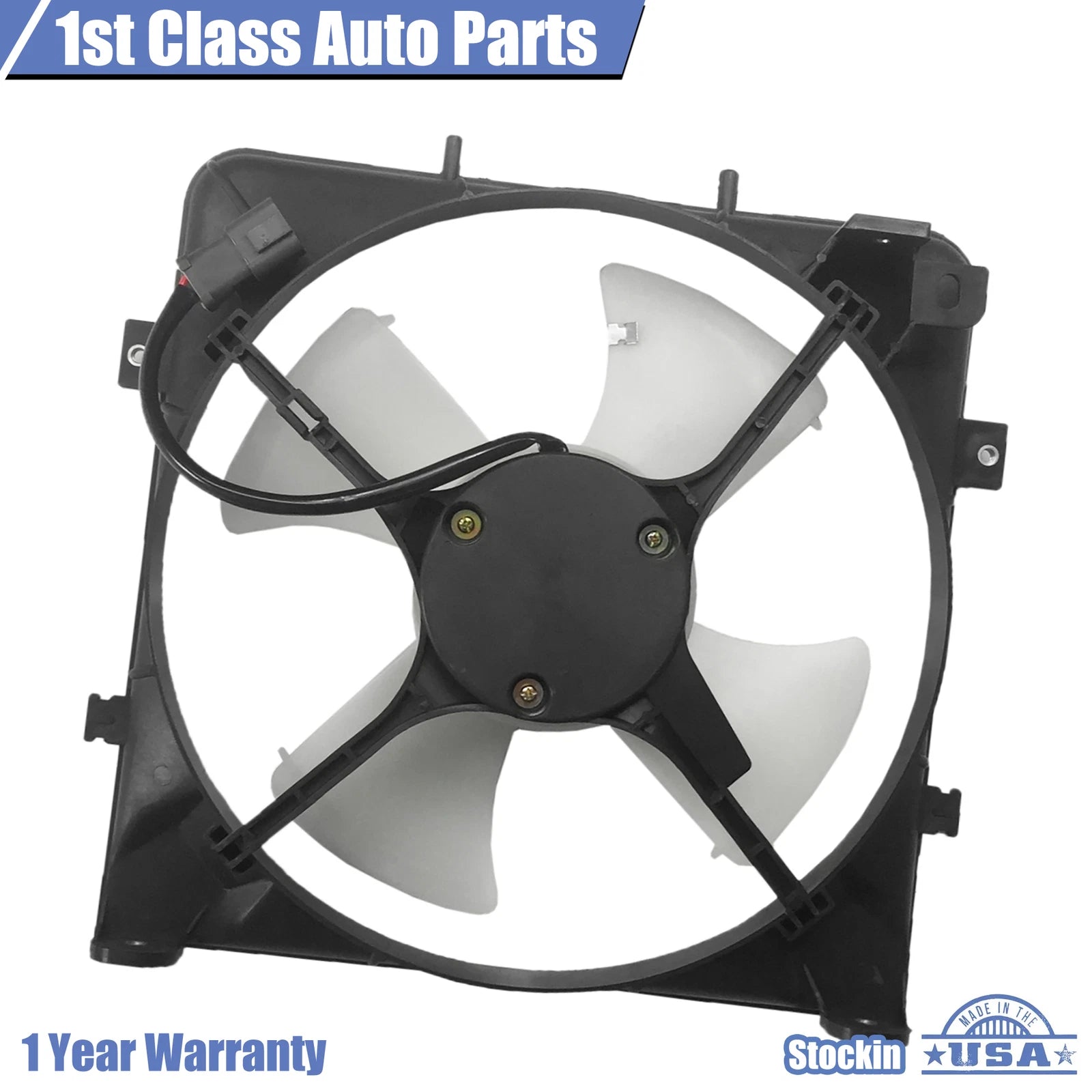 A/C Condenser Fan Assembly for Honda Civic (1992-1995)
