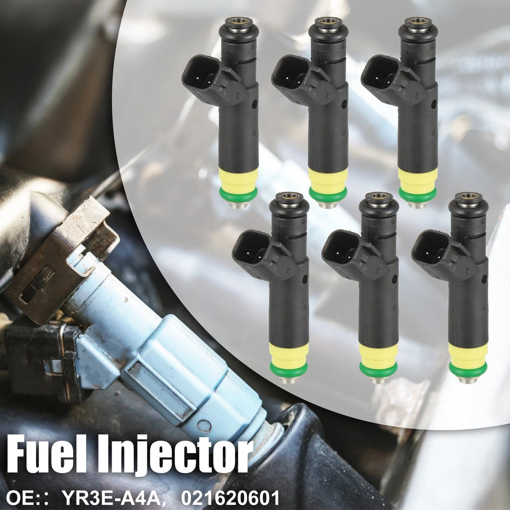 Set of 6 Fuel Injector Nozzles for Ford F-150 4.2L V6 (1998–2002) XR3Z9F593AA
