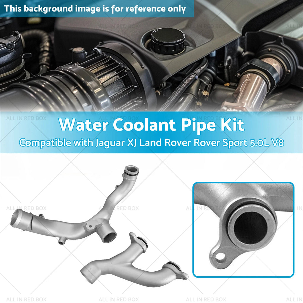 Water Coolant Pipe Kit for Jaguar XJ, Land Rover Range Rover Sport (5.0L V8)