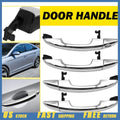 Set of 4 Exterior Door Handles with Cap for Hyundai Sonata (2015–2019)