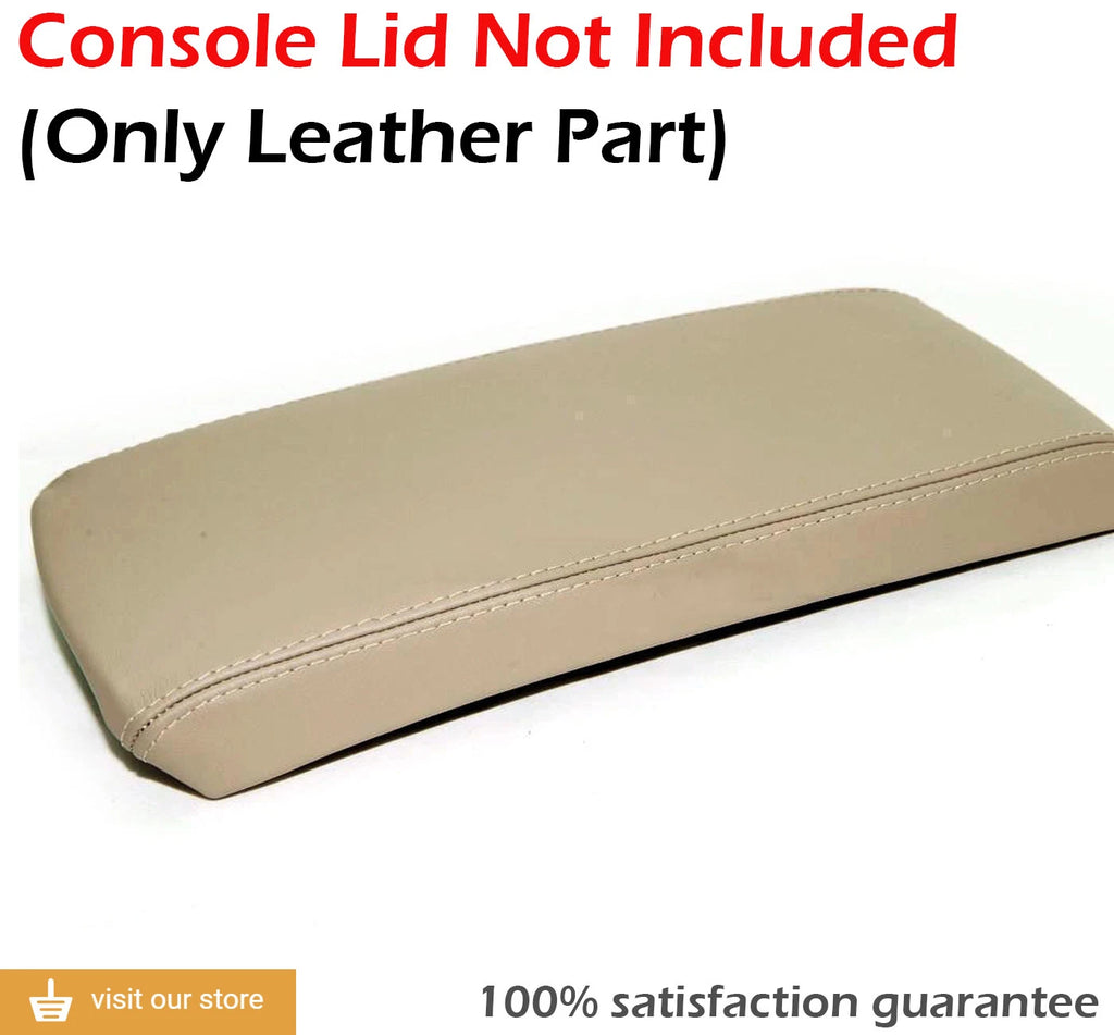 Center Console Armrest Cover for Nissan Altima (2007–2012) Beige Leather