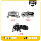 3Pc Engine Motor Mount Set for Mercedes GLA45 AMG (2015–2019)