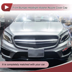 Front Left Washer Nozzle Cover Cap for Mercedes-Benz GLA45 AMG (2015–2019) Red