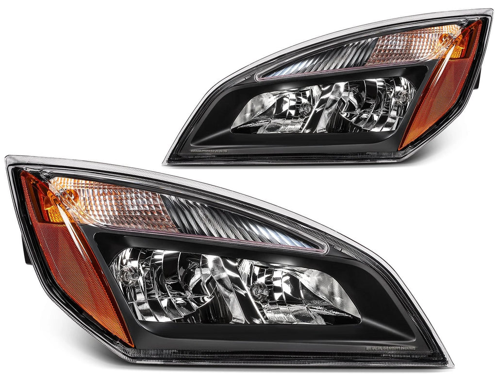 2X Halogen Headlight Assembly for Freightliner Cascadia (2018)
