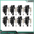 Ignition Coils & Spark Plugs for Chevrolet Silverado Tahoe GMC Sierra Yukon (2007–2014)
