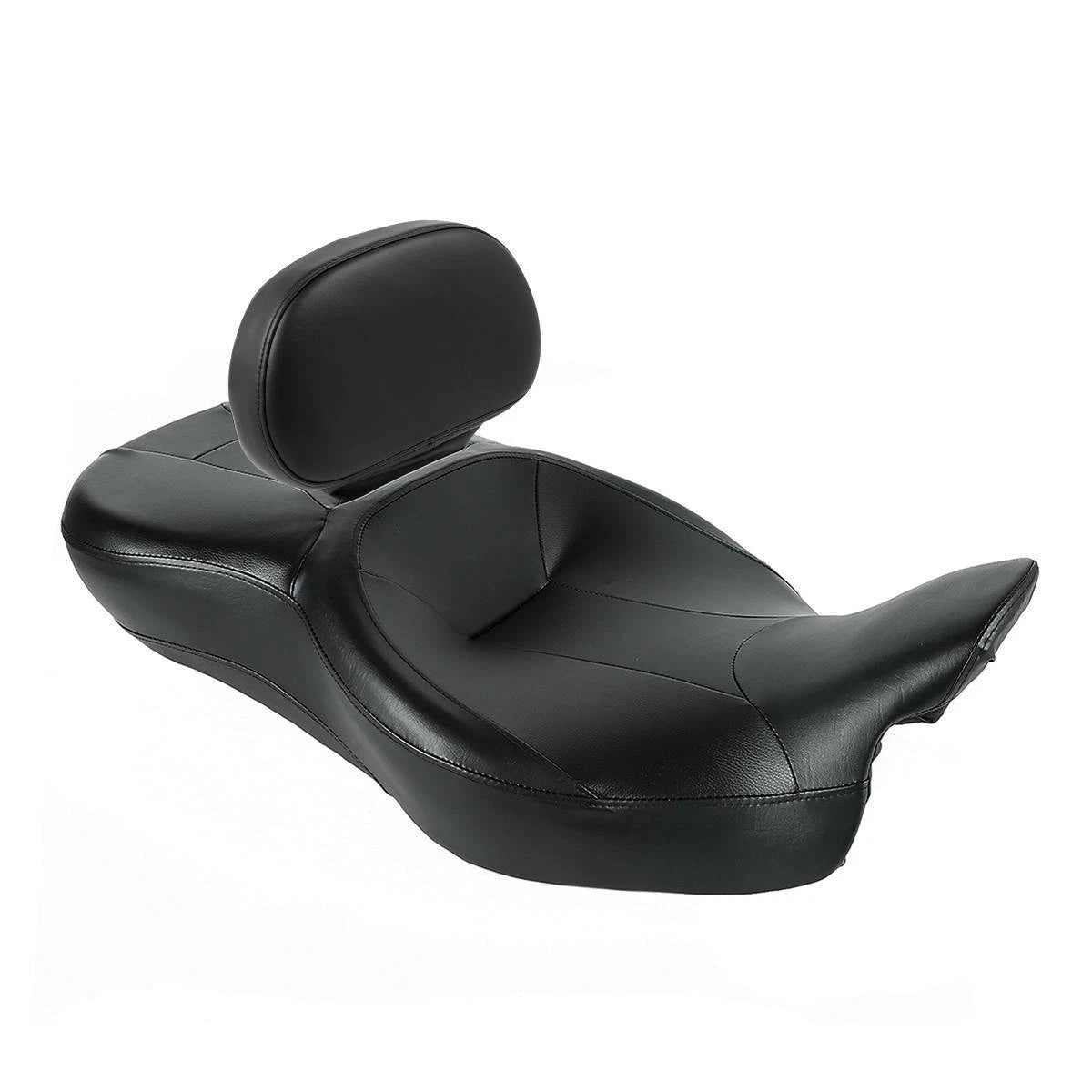 Driver Passenger Seat Backrest Pad for Harley Electra Road Glide (2009–2023)