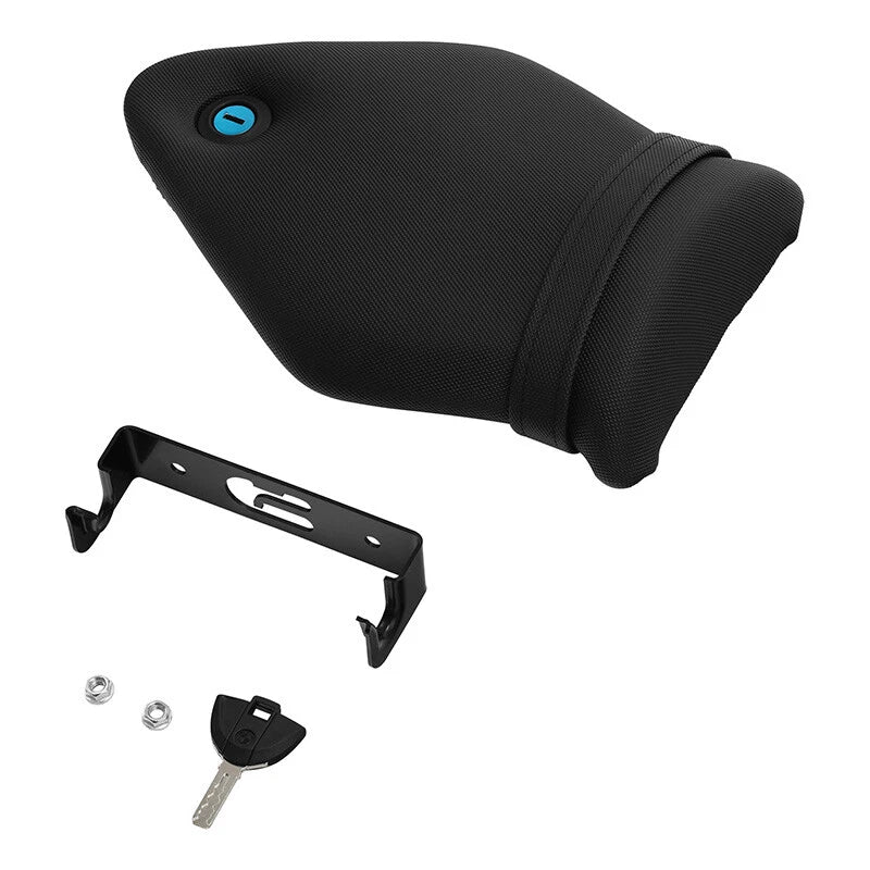 Black Rear Passenger Seat Pillion for BMW S1000RR (2009–2018), S1000R (2014–2020)