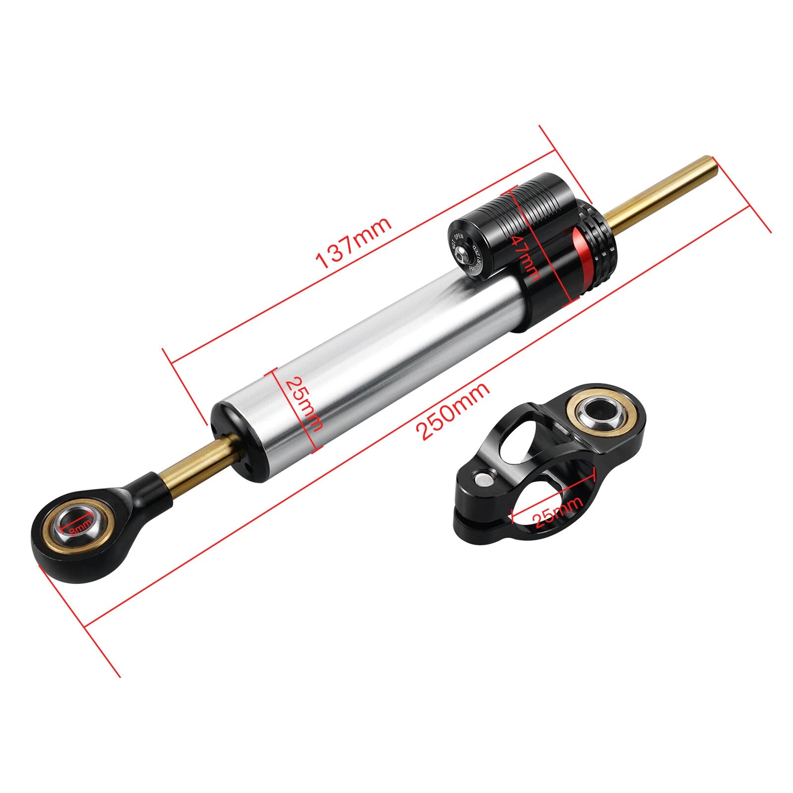 Steering Damper Stabilizer for KTM 950 990 1190 1290 Adventure Super Duke R (2003–2023)