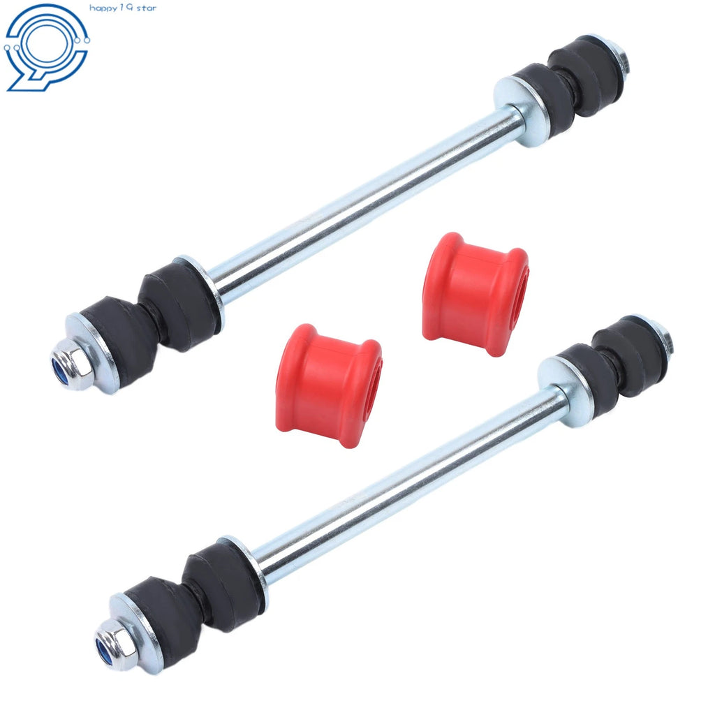 Set of 4 Front Suspension Stabilizer Links & Bar Bushing Kit for Mazda B2500 (1998–2001)