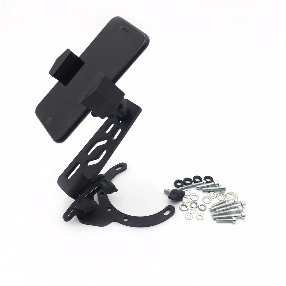 HTTMT Camera GPS Cell Phone Radar Tank Mount w/ Holder for Honda BMW (All Years)