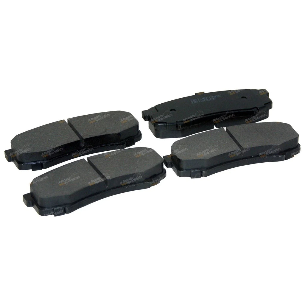 Front & Rear Disc Brake Pad Set for Toyota FJ Cruiser (2006–2014)