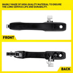 Front Left Exterior Door Handle for Honda CR-V (2002–2006) Taupe Black