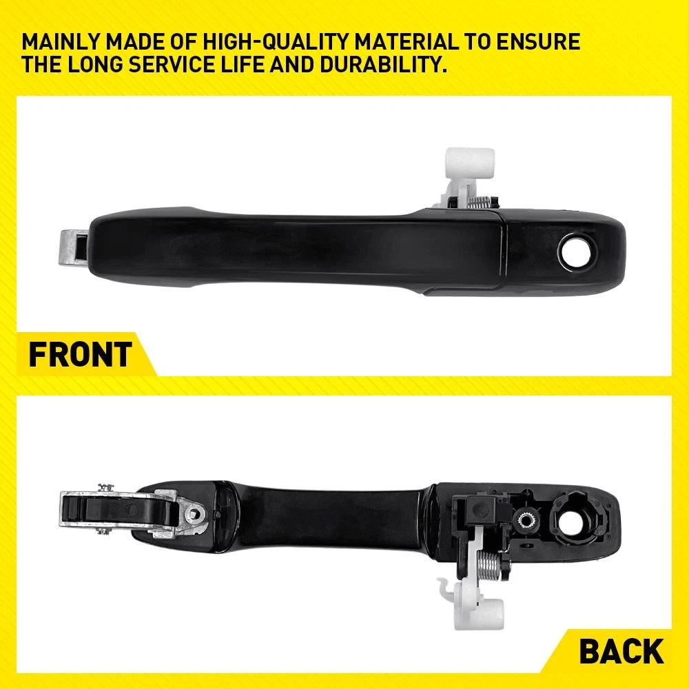 Front Left Exterior Door Handle for Honda CR-V (2002–2006) Taupe Black