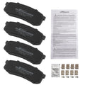 Rear Ceramic Brake Pads Set for Toyota 4Runner/FJ Cruiser/Land Cruiser/Sequoia (2003–2023)