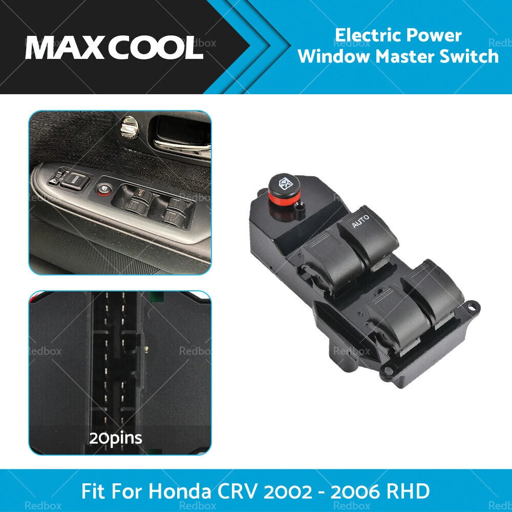 Window Master Switch for Honda CR-V, Element (2002–2006) 35760-S9A-G042