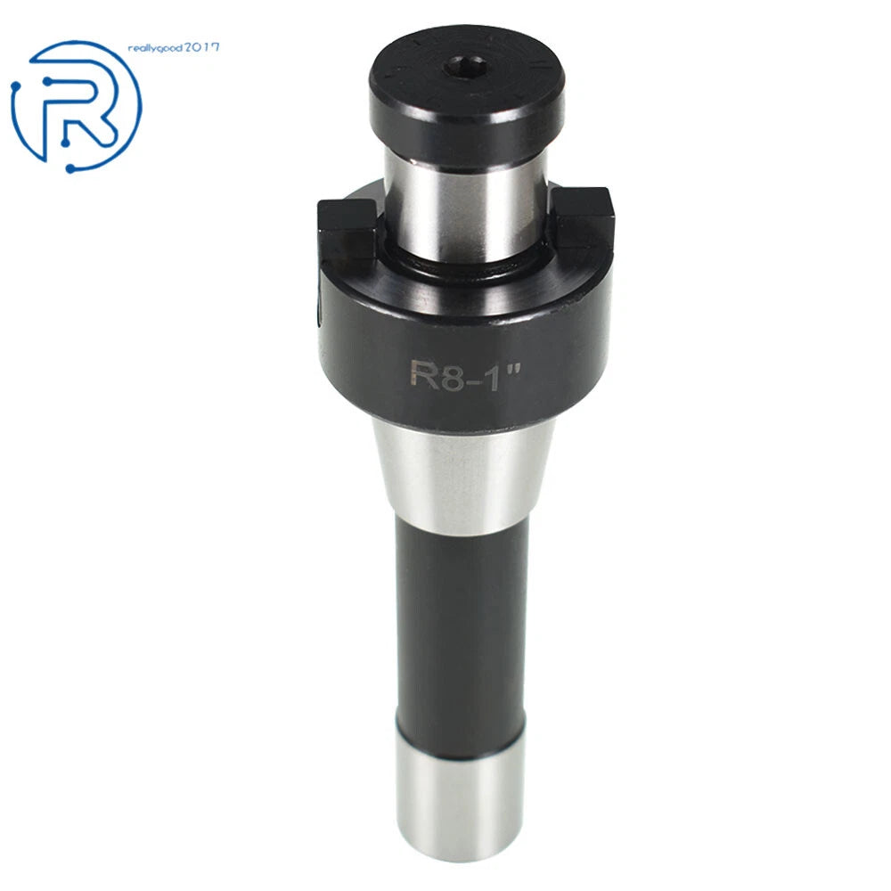 1" R8 Shank Shell Milling Arbor Adapter for CNC Machines 