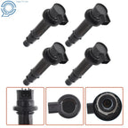 Set of 4 Ignition Coils for Yamaha YZF-R6 R6S R1 FZ1 VMAX 1700 (2006–2020)