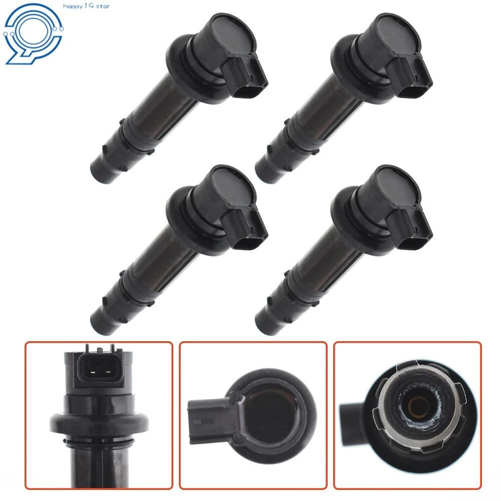Set of 4 Ignition Coils for Yamaha YZF-R6 R6S R1 FZ1 VMAX 1700 (2006–2020)