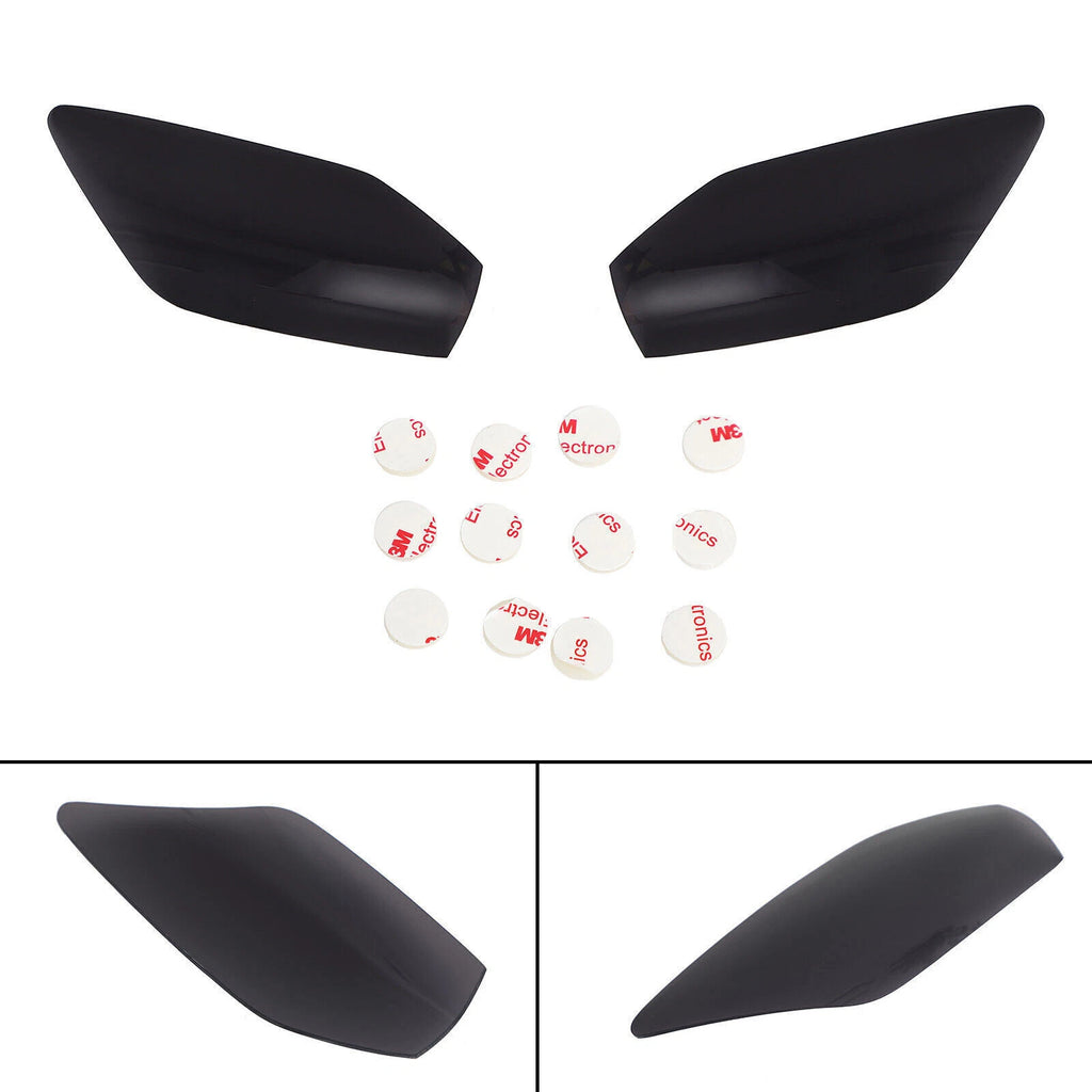 Front Headlight Lens Guard Protector Smoke for Yamaha YZF-R6 (1998–2002) T9