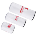 3pc Oil Filter Set for Cummins ISX (LF14000NN, 4367100, FF2200, FF2203)