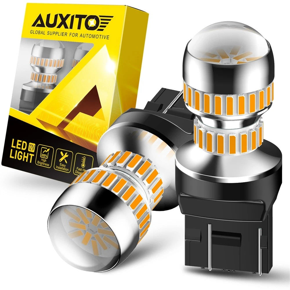 2X LED Back Up Reverse Light Bulbs for AUXITO (3000K Amber)