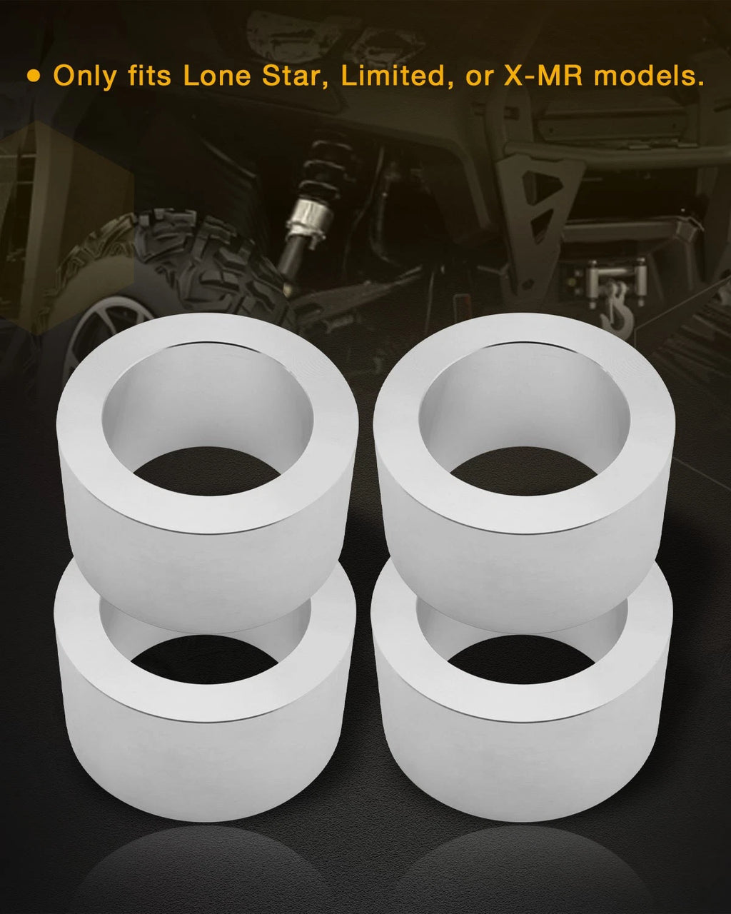 3" Preload Spacers Suspension Lift Kit for Can-Am Defender (2018–2023) 97035