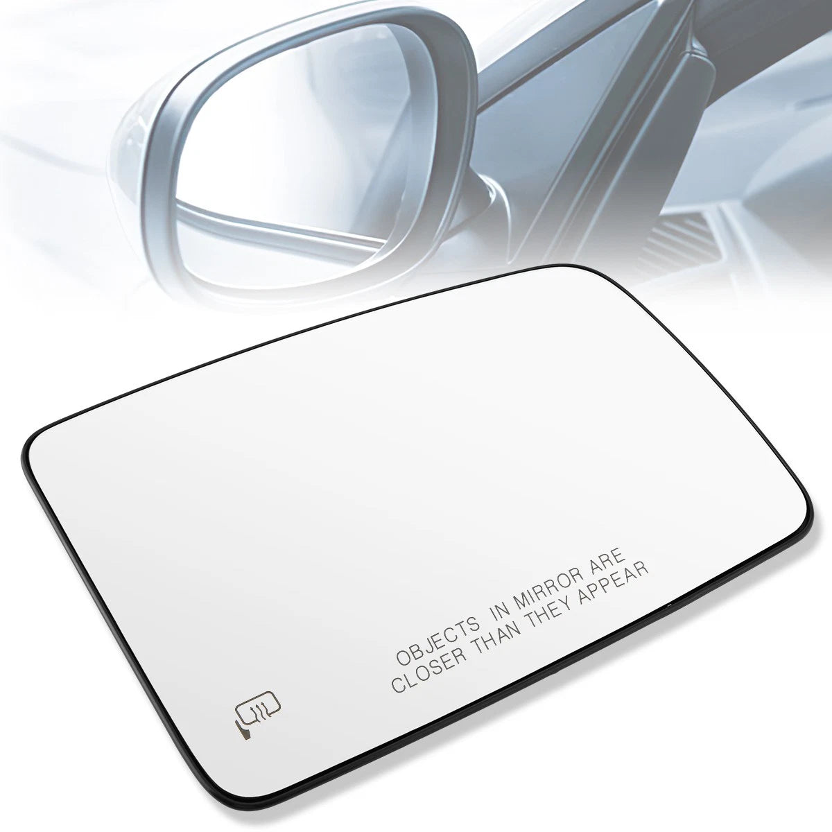Right Side Heated Mirror Glass for Expedition Navigator (2003–2006) 2L1Z17K707AB