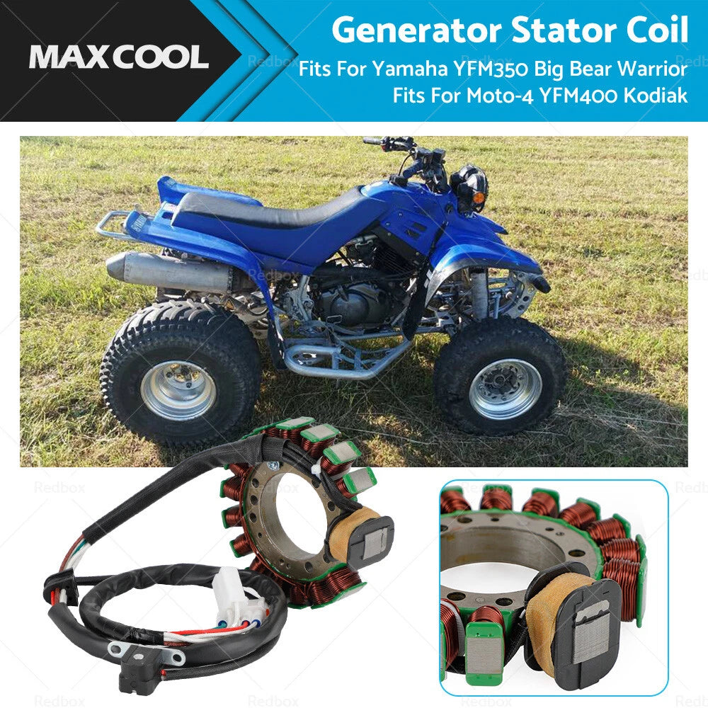 Magneto Stator Generator for Yamaha YFM 350 Big Bear (1987–1999)