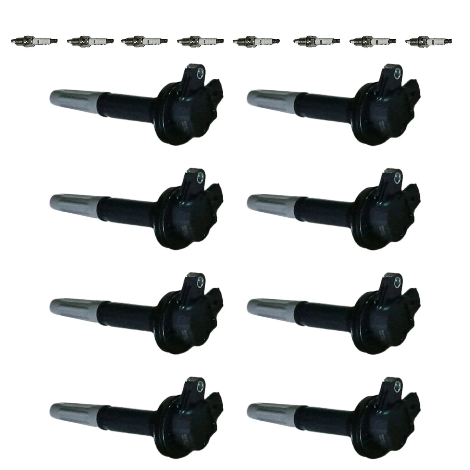Set of 8 Ignition Coils & Spark Plug Packs for Ford F-150 Mustang (2011–2020)