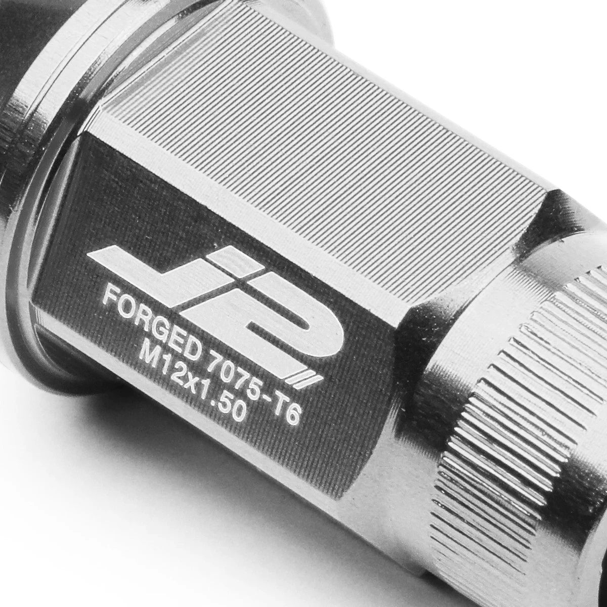Set of 20 J2 7075 Forged Aluminum M12x1.5 Open-End Lug Nuts for