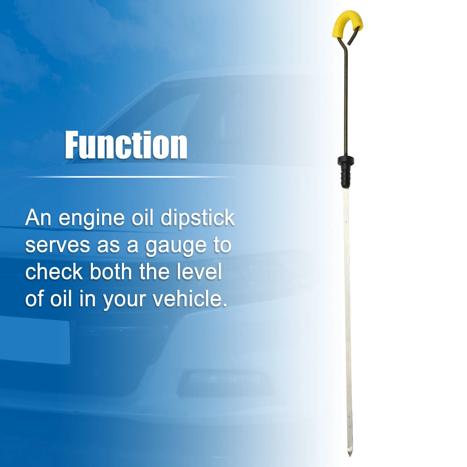 1 Pcs Engine Oil Fluid Level Dipstick for Acura TL Type-S (2007–2008)