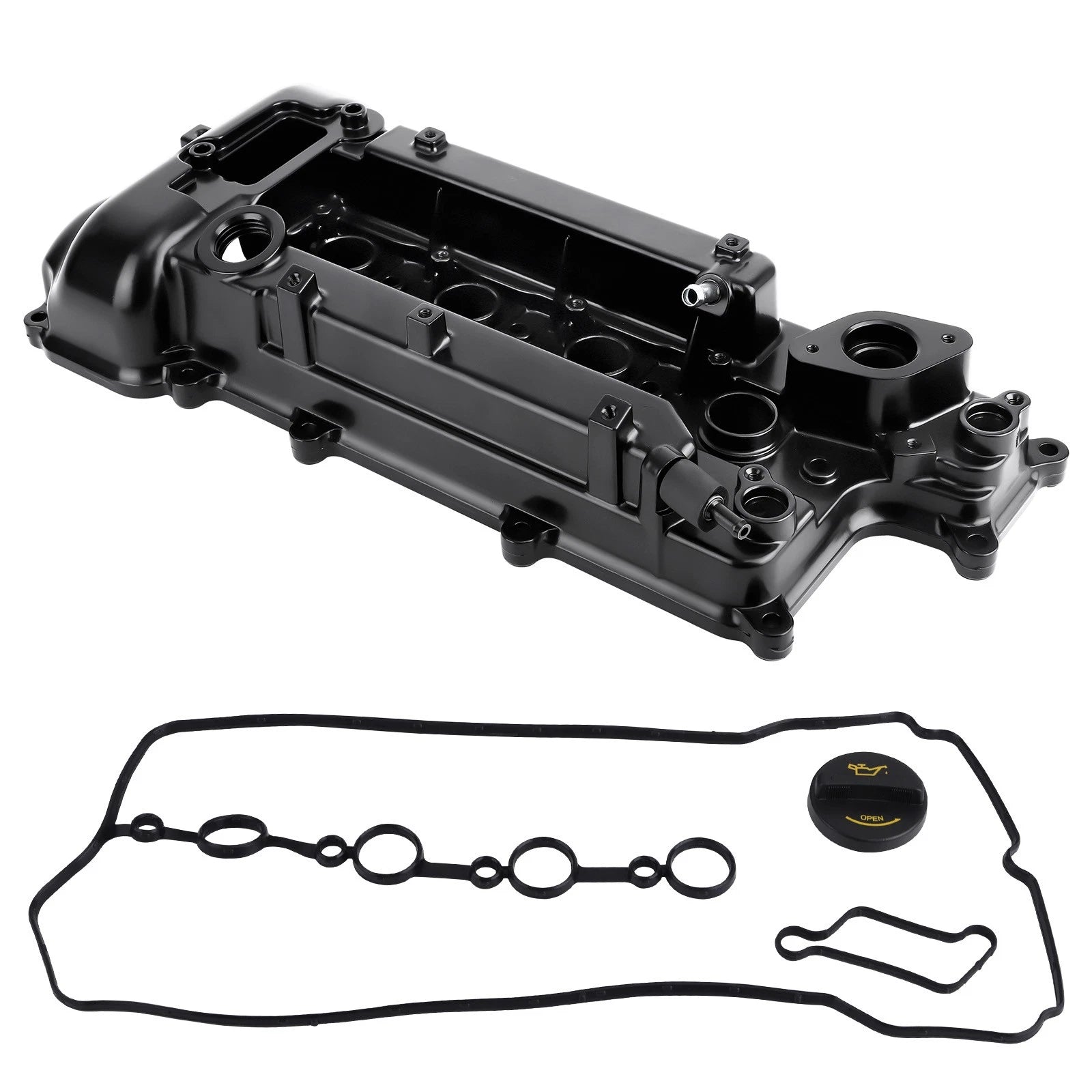 Engine Valve Cover for Hyundai Accent Veloster Kia Rio Soul L4 1.6L (2012–2017)