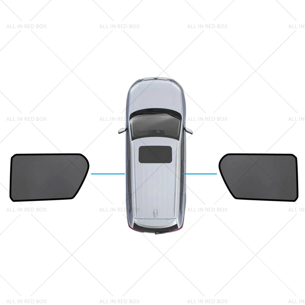 Magnetic Mesh Sun Blind Shades for Toyota Hilux SR5 (2015–2025)