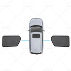 Magnetic Mesh Sun Blind Shades for Toyota Hilux SR5 (2015–2025)