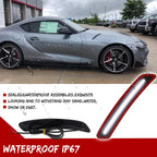 Full White LED Front Side Marker Reflectors for Toyota GR Supra (2020–2025)