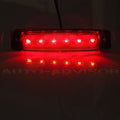 Set of 10 LED Clearance Side Marker Lights for Bus Van Trailer (12V)