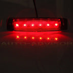 Set of 10 LED Clearance Side Marker Lights for Bus Van Trailer (12V)