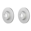 Set of 2 Bosch QuietCast Front Disc Brake Rotors for BMW F22 F30 (2014–2019)