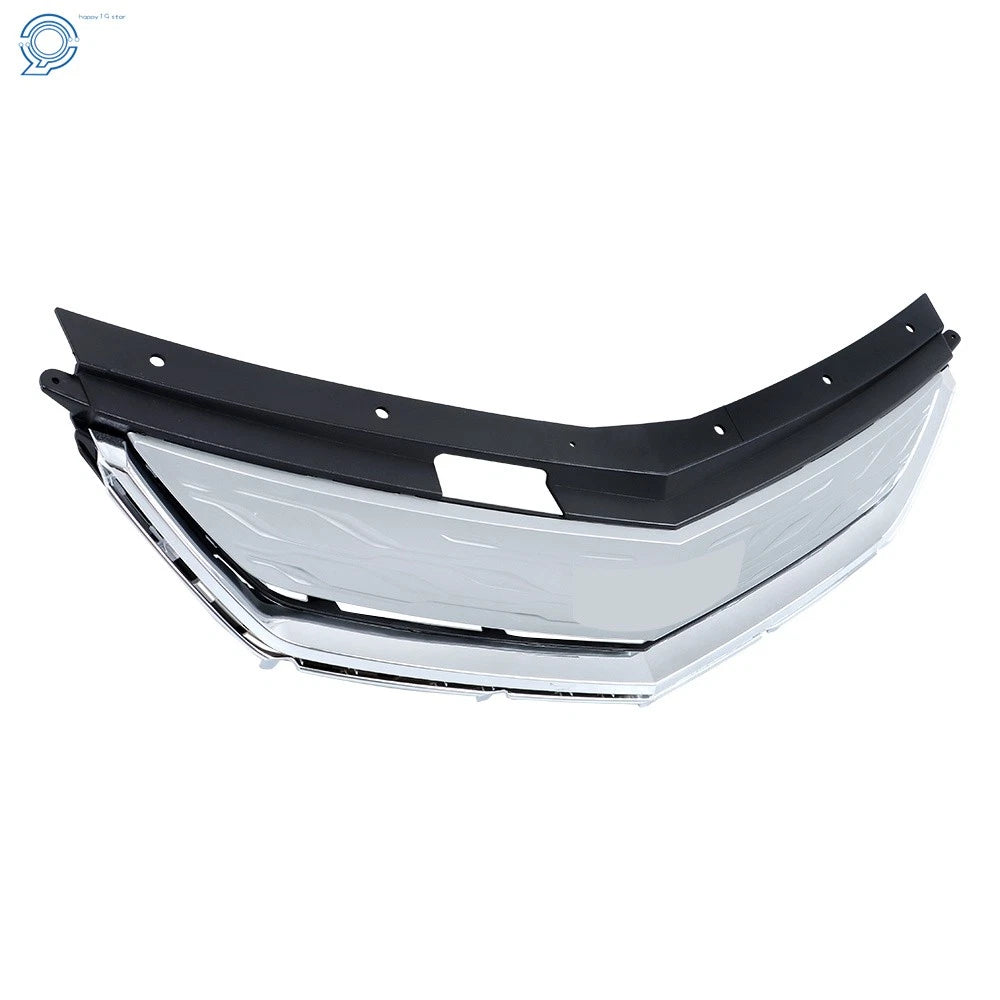 Upper Grille for Chevrolet Volt (2016-2019) Silver Plastic
