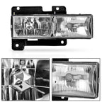 Headlights Pair for Chevrolet C10 C/K (1988–1998)