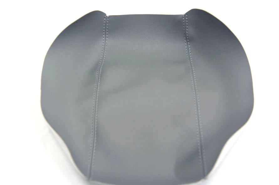 Leather Synthetic Center Console Armrest Cover for Audi A6 (2012–2018) Gray