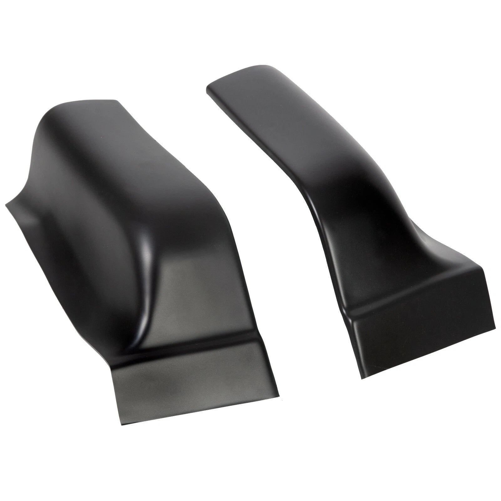 Set of 2 Black Cab Corner Covers for Ford F150 Crew Cab (2004–2008)