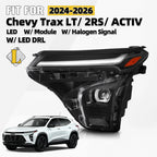 LED Headlight w/ DRL Projector for Chevy Trax LT 2RS Activ (2024–2026)