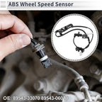 ABS Wheel Speed Sensor No. 89543-33070 for Toyota Camry (2002–2006) 1 Pc Front Left